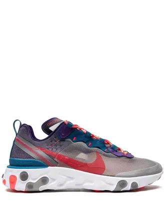 Nike React Element 87 Red Orbit sneakers - unisex - Polyester/Polyester/Rubber - 11 - Grey