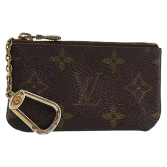 Louis Vuitton Pre-owned Wallets, female, Brown, Size: ONE SIZE Pre-owned Canvas Wallet