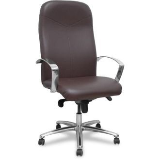 Piqueras y Crespo Sill&oacute;n Caudete Similpiel Marr&oacute;n Oscuro