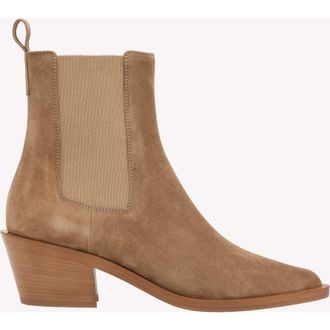 Gianvito Rossi Wylie Boots in Tan at Nordstrom, Size 39.5