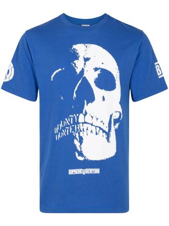SUPREME T-shirt x Bounty Hunter Skulls - Blu