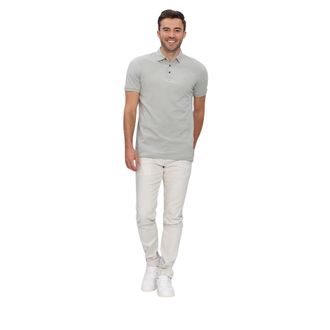 Cast Iron Heren, Tops, Grijs, Maat: 3XL Piqu&eacute;