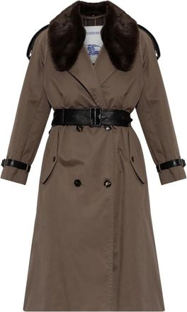 Burberry Donna, Cappotti, Marrone, S, new