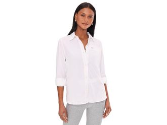 Columbia Silver Ridge Utilitytm II Long Sleeve Shirt Womens Clothing White : 2XL, Polyester