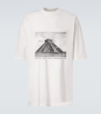 Rick Owens DRKSHDW Jumbo printed cotton jersey T-shirt