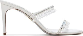 Rene Caovilla Sandali Chandelier - Bianco