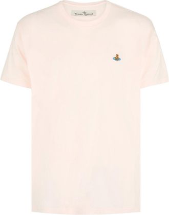Vivienne Westwood CLASSIC ORB T SHIRT Size: XL, colour: PINK