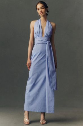 Shona Joy Campbell Halter-Neck Dress