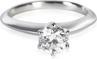 Tiffany & Co. Pre-Owned Tiffany & Co. 0.67 ct Round Brilliant Diamond Engagement Ring
