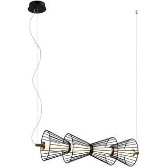 OEM L&aacute;mpara Colgante Led 15w Sanke Pnd638494bk Italux