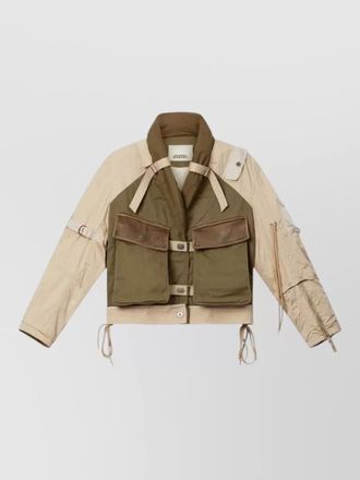 Isabel Marant military style coat adjustable straps pockets