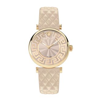 Versace Horloges - Dames - Horloges - Geel - ONE Size - Accessoires