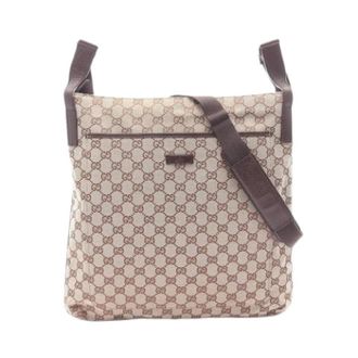 Gucci Pre-owned Cross Body Bags, unisex, Beige, Size: ONE SIZE Pre-owned Vintage Shoulder Bag