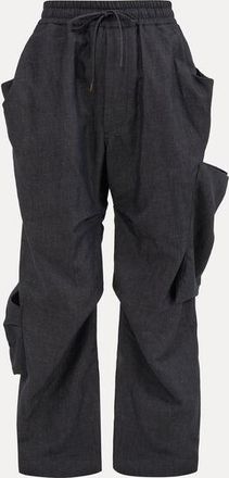 Vivienne Westwood Achilles Cargo Co. Linen Chambray Navy Blue 50 Men