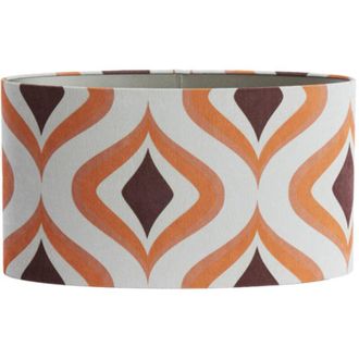 Light & Living Light & Living - paralume - Cookie - arancione - tessile - E27