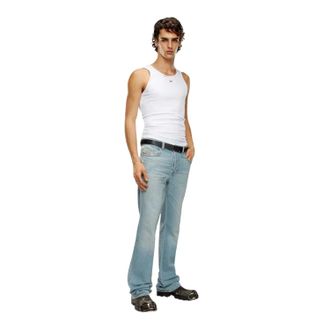 Diesel Rechte Jeans Heren 1998 Light Wash (Blauwe Denim)