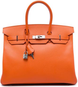 Herm&egrave;s Pre-owned Hermes Epsom Birkin Retourne 35 Ladies EF16MLWJMJN1DUPJ