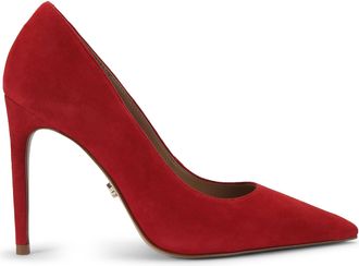 Carvela Womens Suede Eterno Court Heels - Red - Size UK 3