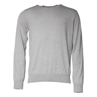 Dolce & Gabbana Heren, Truien, Grijs, Maat: L Wol