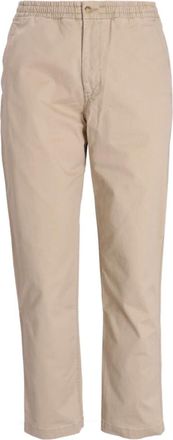 Polo Ralph Lauren elasticated-waist straight-leg trousers - men - Cotton - L - Neutrals