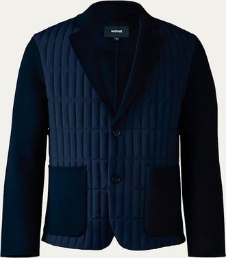 Mackage Mens John Mixed-Media Jacket