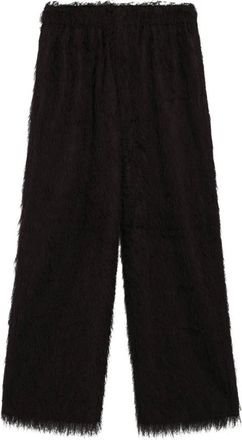 Frankie Shop Broeken, Dames, Bruin, M, Baxter Fringed Track Pants