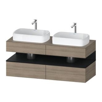 Duravit Qatego Consola Mueble Bajo Lavabo, 2 Extensiones, 2 - Duravit