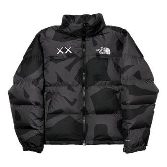 The North Face X Kaws FW22 1996 Nuptse Jacket Black NF0A7WLU-7IL