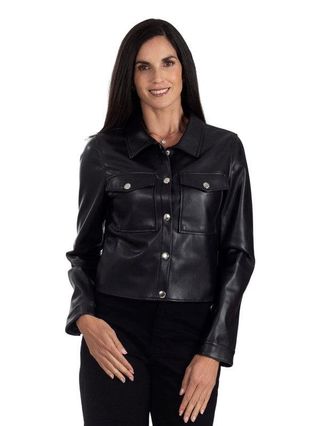 Nine West Womens Trucker Jacket