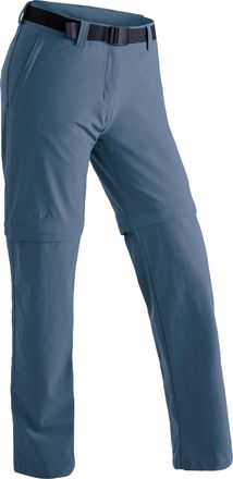 Maier Sports Funktionshose MAIER SPORTS Nata 2, Damen, Gr. 36, Normalgr&ouml;ssen, blau (jeansblau), 90% Polyamid, 10% Elasthan, Hosen Funktionshose, Damen Wanderhose, 