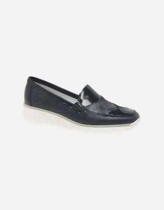 Rieker Womens Glimmer Womens Shoes - Black - Size: 7.5