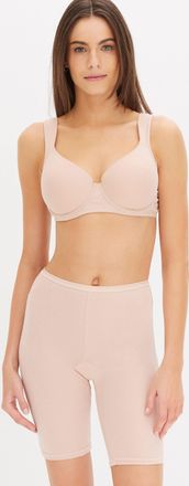 Bonprix Schalen-BH BONPRIX, Damen, Gr. 100, Cup F, schwarz, mattbeige, Jersey, Obermaterial: 95% Baumwolle, 5% Elasthan, unifarben, BHs Schalen-BH, mit breite