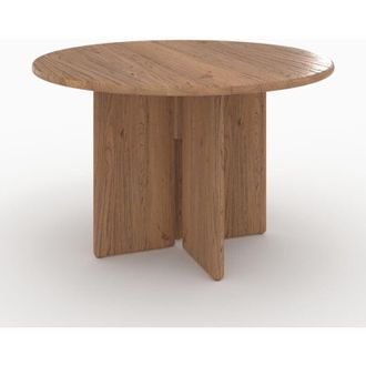 Rendez-Vous D&eacute;co Rendez-vous D&eacute;co - Mesa Redonda De Madera De Olmo 4 Personas - Gulia