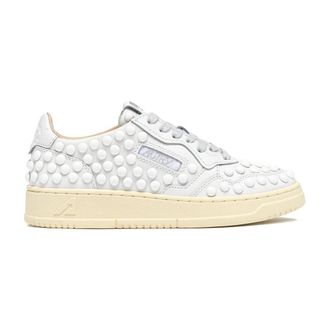 Autry Medalist - Dames - Sneakers - Wit - 40 EU - Katoen - Schoenen