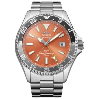 Orient Mens Sports Mako GMT 42mm Automatic Watch RA-BC0004Y