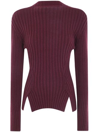 Victoria Beckham Sweater Merino Wool Rib Jumper