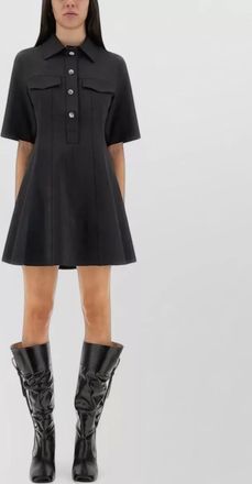 Ganni scuba mini dress