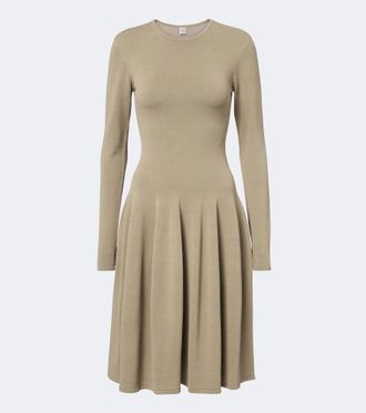 Toteme Knitted midi dress