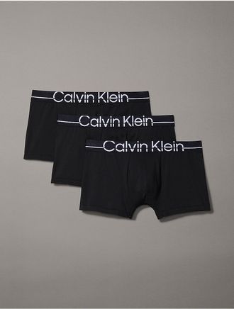 Calvin Klein Mens Calvin Klein Pro Fit 3-Pack Micro Low Rise Trunk - Multi - XL
