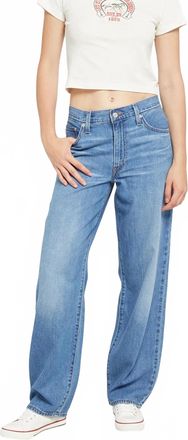 Levi's Womens Baggy Dad Jeans In Heavy Check