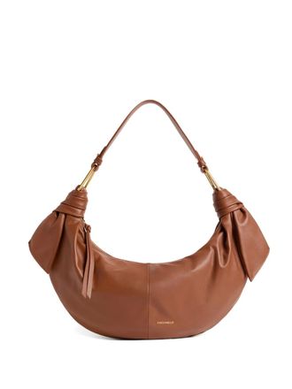 Coccinelle medium Furoshiki knotted shoulder bag - Brown