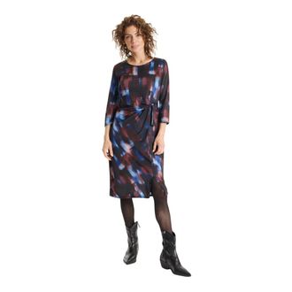 In Front Rosy Dress 3/4 Sleeves - Dames - Casual kleedjes - Veelkleurig - L - Kleedjes