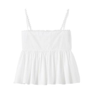 Jacquemus Le Haut Traversin Top - female - Jacquemus - Sleeveless Tops - White - XS - Tops