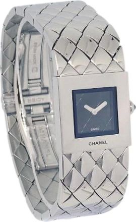 Chanel Pre-owned Watches, female, Blue, Size: ONE SIZE Pre-owned Vintage Watch