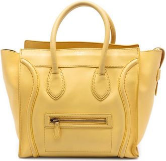 Celine Pre-owned Celine Mini Leather Luggage Tote Ladies EACXSEBYJRC9L6YT