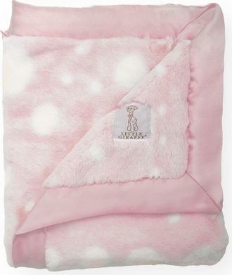 Little Giraffe Luxe Urchin Blanket in Dusty Pink at Nordstrom