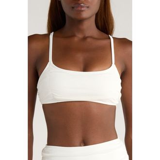 Hutch Tawnie Bikini Top in White at Nordstrom Rack, Size X-Large
