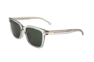 HUGO BOSS Mens 54 mm Grey Sunglasses BOSS1540-F-SK-KB7-54