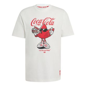 adidas x Coca-Cola Classic Sport Graphic Treffie T-Shirt Asia Sizing White KY2109