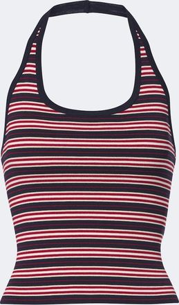 Faithfull The Brand Dorris striped cotton-blend top